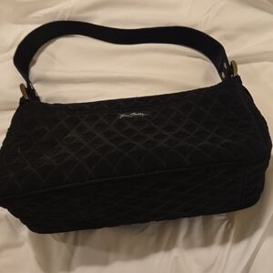 Vera Bradley Black Quilted Shoulder Bag